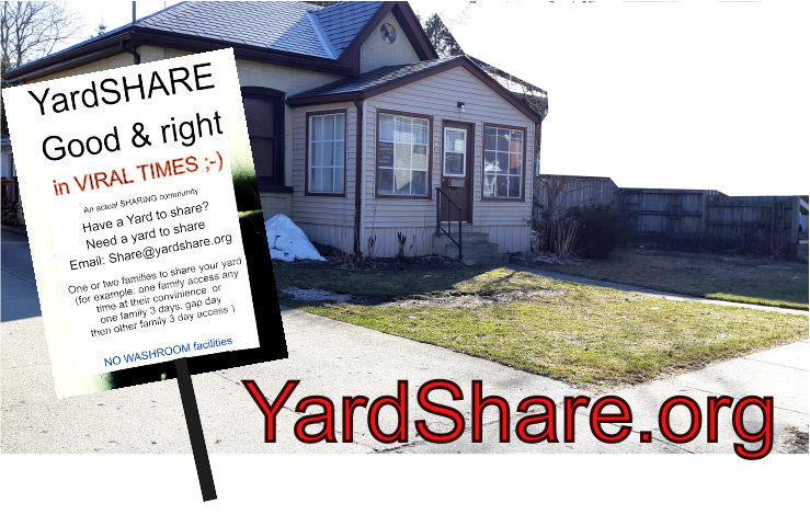 This yard will be shared ;-)